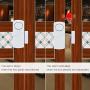 Door Window Alarm, Burglar Alarm, Home Security Wireless Magnetic Sensor Anti-Theft Alarm ((12 pcs) Home Alarm)