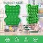 Push Pop Bubble Sensory Toy - Autism Special Needs Stress Reliever Silicone Stress Reliever Toy，Squeeze Sensory Toy for Kids (Green, Bear)