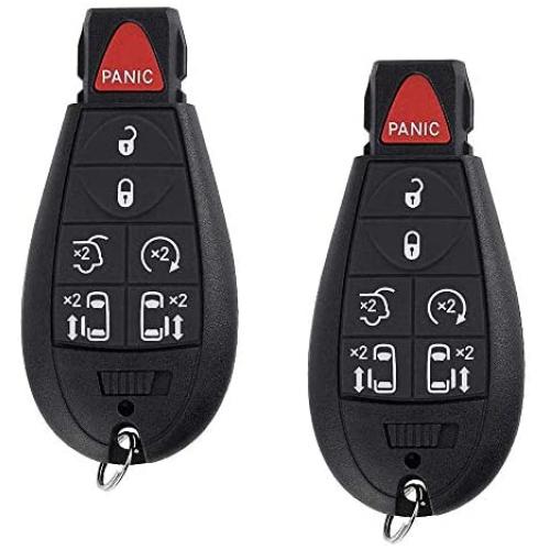 BESTHA for 2008-2015 Chrysler Town and Country 2008-2014 Dodge Grand Caravan Keyless Entry Remote Key Fob Replacement M3N5WY783X IYZ-C01C