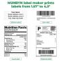MUNBYN Thermal Label Printer 4x6, High-Speed 150mm/s Direct USB Thermal Barcode 4×6 Shipping Label Printer Maker Writer Machine, One Click Set up,Compatible with Ebay, Amazon, FedEx,UPS,Shopify,Etsy