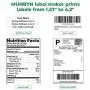 MUNBYN Thermal Label Printer 4x6, High-Speed 150mm/s Direct USB Thermal Barcode 4×6 Shipping Label Printer Maker Writer Machine, One Click Set up,Compatible with Ebay, Amazon, FedEx,UPS,Shopify,Etsy