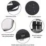 MacBook Air 13 Inch Case 2010-2017 Release Model A1369/A1466 Bundle 5 in 1, iCasso Hard Plastic Case, Sleeve, Screen Protector, Keyboard Cover & Dust Plug Compatible Old MacBook Air 13 - Black