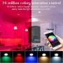 Smart LED Recessed Downlight, FVTLED 1pcs Wireless Bluetooth 9W 4 inch 700LM 2700K-6500K Dimmable RGBWC Multicolor Color 5 in 1 Ceiling Spotlight Can Light