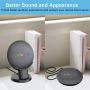 SPORTLINK Pedestal for Nest Mini (2nd Gen) and Google Home Mini (1st Generation) Improves Sound Visibility and Appearance - A Must Have Mount Holder Stand for Nest Mini (2nd Gen)/ Google Mini (Black)