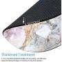 Smooffly Marble Circular Mouse Pad, Teacher Custom Gift, Pink and Blue Marble Mouse Pad Round Mat Size 7.9 x 7.9 x 0.12 Inch
