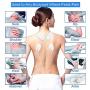 TENS Unit, EMS Muscle Stimulator, Abody Rechargeable Pulse Massager Machine with Touch Screen & 2 Channels 24 Modes & 10 Electrodes Pads, Relief Pain for Back, Neck, Arms, Legs