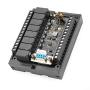 Relay Module, PLC Industrial Control Board FX1N-20MR Programmable Delay Modules with Shell