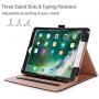 ProCase iPad 9.7 Case (Old Model) 2018 iPad 6th Generation / 2017 iPad 5th Generation Case - Stand Folio Cover Case for Apple iPad 9.7 inch, Also Fit iPad Air 2 / iPad Air –Black