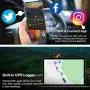REXING V5 Dash Cam 4K Modular Capabilities 3840x2160@30fps UHD WiFi GPS Car Camera Recorder Night Vision,Loop Recording,Parking Monitor,Supercapacitor,Support 256GB Max,Voice Control (2021)