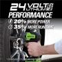 Greenworks 24V Brushless 1/2 inch Impact Wrench, Tool Only IW24L00