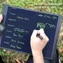 Boogie Board Blackboard Letter 8.5 x 11 inches - Paperless Notepad - Authentic Boogie Board