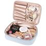 Mossio Portable Travel Makeup Beauty Bag Multifunction Cosmetic Organizer for Women Girls with Inner Pouch
