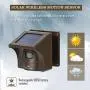 eMACROS Supplemental 1/2 Mile Driveway Alarm Solar Receiver