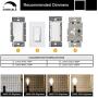 OMAYKEY 6W Dimmable LED Candelabra Bulb 3000K Soft White, 65W Equivalent 650LM, E12 Base Vintage Edison Style ST48 Clear Glass LED Chandelier Light Bulbs, 8 Pack