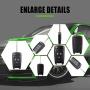 SCITOO 2X Keyless Entry Remote Uncut Flip Key Fob 4-Button Chevrolet Malibu Camaro Cruze Equinox OHT01060512