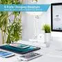 iClever USB Wall Charger, 40W 8A 4-Port Charging Station with Foldable Plug, USB Power Adapter for iPhone 11 Pro Xs/XS Max/XR/X/8/7,iPad Pro/Air 2/Mini 4/3, Galaxy/Note/Edge, LG, Nexus, HTC, and More iClever USB Wall Charger, 40W 8A 4-Port Charging Station with Foldable Plug, USB Power Adapter for iPhone 11 Pro Xs/XS Max/XR/X/8/7,iPad Pro/Air 2/Mini 4/3, Galaxy/Note/Edge, LG, Nexus, HTC, and More