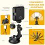 Video Conference Lighting Kit, Laptop Light Webcam Lighting with Suction Cup, Zoom Camera Light for Photography, Zoom Meeting, Remote Working, Streaming and Selfie, Vlogging (Dimmable & Rechargeable)