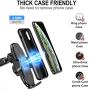 Wireless Car Charger Mount, Auto-Clamping Qi 10W 7.5W Fast Charging Car Phone Holder Air Vent Compatible withiPhone11/11Pro/11ProMax/XSMax/XS/X/8/8+ Samsung S10/S10+/S9/S9+/S8/S8+/Note and More