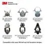 3M Respirator Cartridge 6006, 1 Pair, Helps Protect Against Organic Vapors, Acid Gases, Ammonia, Methylamine or Formaldehyde 3M Respirator Cartridge 6006, 1 Pair, Helps Protect Against Organic Vapors, Acid Gases, Ammonia, Methylamine or Formaldehyde