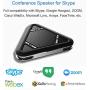 Tenveo A500B Bluetooth Conference Speakerphone - Conference Call Speaker - Conference Microphone for skype Zoom 5-8 People Business Conference