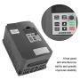 Single Phase VFD Drive VFD Inverter Professional Variable Frequency Drive 2.2KW 3HP 220V 10A for Spindle Motor Speed Control (VFD-2.2KW)