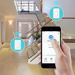 3 Way Smart Wi-Fi Light Switch, Individual 3 Way Switch(only one Needed),Compatible with Alexa Google Assistant & IFTTT,Remote Control, Timing Function No Hub Required,ETL Certified(2-Pack)