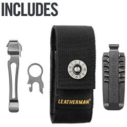 LEATHERMAN, Charge Plus TTi Titanium Multitool with Scissors and Premium Replaceable Wire Cutters, Stainless Steel, Built in the USA