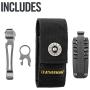 LEATHERMAN, Charge Plus TTi Titanium Multitool with Scissors and Premium Replaceable Wire Cutters, Stainless Steel, Built in the USA