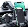 [2021 Upgraded 4 in 1 ] Universal Car Phone Mount Humixx, [Super Suction & Durable] Car Holder for Dashboard Air Vent Windshield, 360 ° Rotatable Long Arm Cell Phone Holder for All Mobile Phones