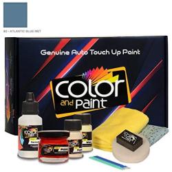 Color and Paint Compatible with/KIA Rio/Atlantic Blue MET - B2 / Touch UP Paint System for Paint Chips and Scratches/Basic Care
