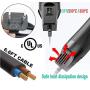Heat Gun resin bubble remover 6.6ft Cable Dual-Temperature 300W Hot Air Gun for Drying Paint, Clay, embossing heat gun