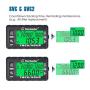 Runleader Hour Meter Tachometer, Maintenance Reminder, Alert RPM Reminder, Initial Hours Settable, Battery Replaceable , Use for Lawn Mower Generator Marine ATV and Gas Powered Equipment (HM058B-BK)