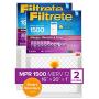 Filtrete 16x20x1, Smart Replenishable AC Furnace Air Filter, MPR 1500, Allergen, Bacteria & Virus, 2-Pack (exact dimensions 15.72 x 19.72 x 1.1)