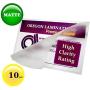 Oregon Lamination Hot Laminating Pouches Letter (Pack of 100) 10 Mil 9 x 11-1/2-inch Matte/Matte
