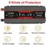Cantonape 800W/2000W(Peak) Car Power Inverter DC 12V to 110V AC Converter with LCD Display Dual AC Outlets and Dual USB Car Charger for Car Home Laptop Truck