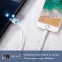 iPhone Charger, 6Pack 3FT Lightning Cable Sundix iPhone Charger Cable Charging Cord Compatible iPhone Xs MAX XR X 8 8Plus 7 7Plus 6s 6sPlus 6 6Plus SE 5 SE iPad iPod & More (White)