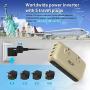 Power Converter Key Power 230W Step Down 220V/240V to 110V/120V Voltage Converter, International Travel Adapter for Hair Clippers/Trimmers/Curling Iron Wand, CPAP-Use USA Electronics Overseas