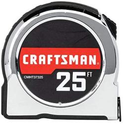 CRAFTSMAN Tape Measure, 25-Foot (CMHT37325S)