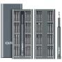 ORIA Screwdriver Set, 49 in 1 Electronics Repair Tool Kit，Precision Screwdriver Kit with 48 S2 Steel Bit with Aluminum Handle for Repairing PC, Phone, Watches, Laptop, MacBook, iPad, Glasses