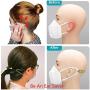 Face Mask Lanyards 5 Pack - Mask Storage Case 1pack - Convenient and Adjustable Mask Holder & Hanger - Comfortable Around The Neck - Ear Pain Relieved - Easy Use for Adults and Kids by HanSoar