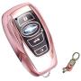 BFANG for Subaru Key Fob Case Cover, TPU Key Fob Shell Keyless Remote Control Smart Key with Keychain Fit for Subaru WRX Outback Ascent Forester Crosstrek Legacy Impreza Smart Remote Fob Keys (Pink)
