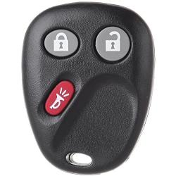 SCITOO Compatible with 1PC 3 Buttons New Replacement Keyless Entry Remote Control Car Key Fob fit LHJ011 03-07 Saturn Pontiac GMC Chevrolet Hummer Cadillac