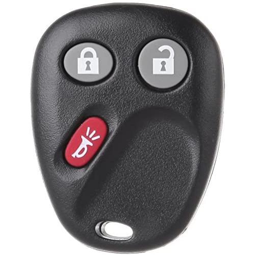 SCITOO Compatible with 1PC 3 Buttons New Replacement Keyless Entry Remote Control Car Key Fob fit LHJ011 03-07 Saturn Pontiac GMC Chevrolet Hummer Cadillac