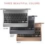 Brydge 10.2 Wireless 644216684366 Compatible with iPad (7th Gen, 2019 & 8th Gen, 2020), Backlit Keys, Long Battery Life
