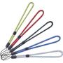 YOUOWO Wrist lanyard Reflective hand srap Lanyards 5 PACK small lanyard for Flashlight Outdoor portable water cup USB Flash Drive Cell Phone Key iPod Mp3 mp4 ID Card Badge holder
