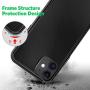 Mkeke Compatible with iPhone 11 Case, Clear Cover for 6.1 Inch Black