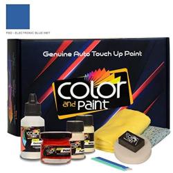 Color and Paint Compatible with/KIA Rio/Electronic Blue MET - FBD/Touch UP Paint System for Paint Chips and Scratches/Basic Care
