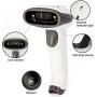 USB Wireless Barcode Scanner,Symcode Handheld Laser Barcode Reader (2.4GHz Wireless & USB2.0 Wired) with Receiver Storage of up to 10000 Code