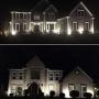 Youngine 12V Low Voltage LED Landscape Lights Waterproof Outdoor Walls Trees Flags Spotlights 5W COB Garden Yard Path Lawn Light with Spike Stand, Pack of 2 (Cool White)