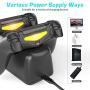 PS4 Controller Charger Dock Station, OIVO Controller Charging Dock with Upgraded 1.8Hours-Charging Chip, Charging Dock Station Compatible with Playstation 4 Controller (Regular/Slim/Pro)